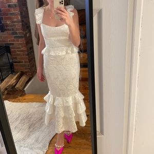 V. Chapman Violet Dress